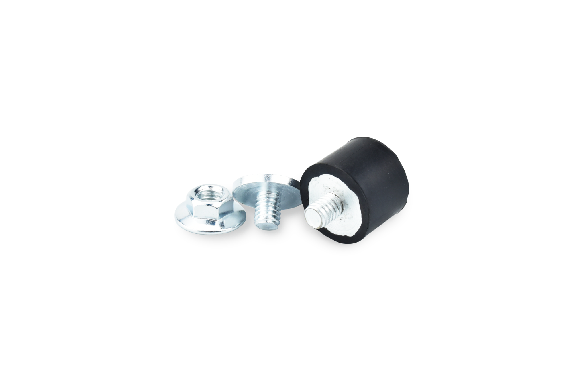 Custom Cylindrical Vibration Isolators Rubber Bobbins Shock Absorber Anti Vibration Mounts Rubber Buffer Damper