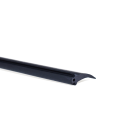 Custom Black Subway Emergency Door Rubber Seal Silicone Weather Stripping Door Seal Strips