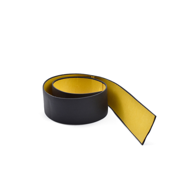 Sdhesive Backed Flat Self Adhesive Foam Neoprene Tape Strips For Doors