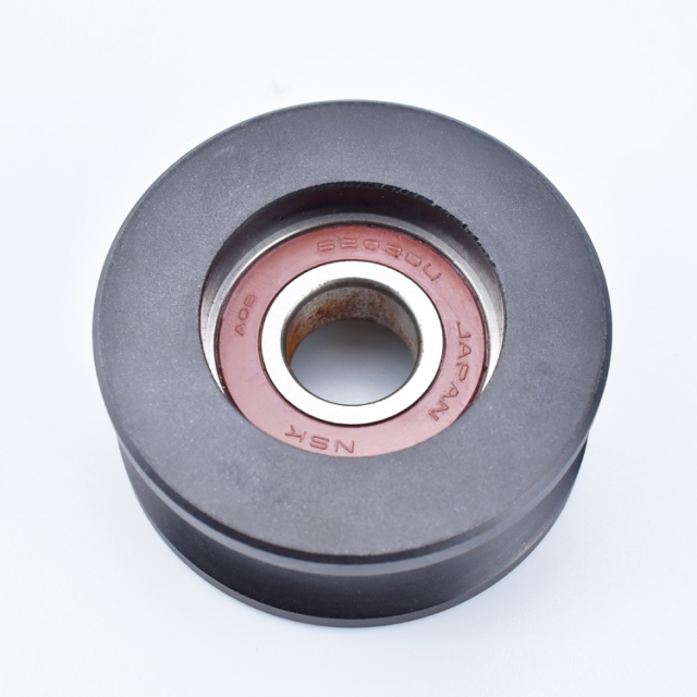 Nylon Guide Rollers Bearing Subway Sliding Door Roller Guides Wheels