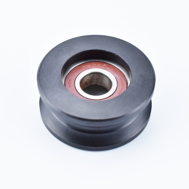 Nylon Guide Rollers Bearing Subway Sliding Door Roller Guides Wheels