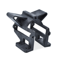 Custom Black EPDM Rubber Holder Damping Shock Absorption Pump Holder For Industrial Machinery