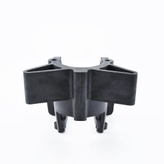 Custom Black EPDM Rubber Holder Damping Shock Absorption Pump Holder For Industrial Machinery