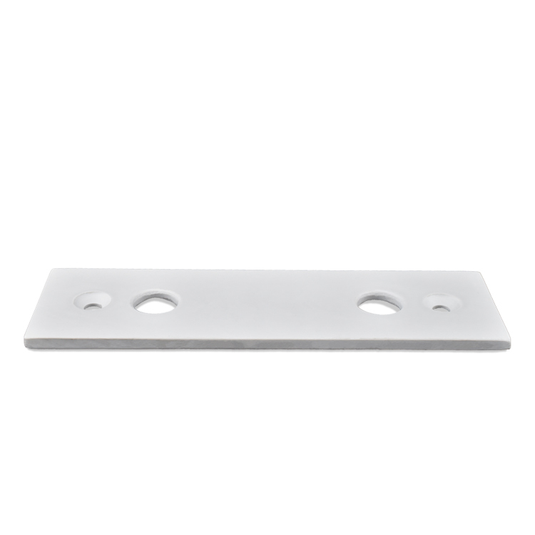 4 Hole White Thin Insulation Board(10 mm) For Platform Front Door Thresholds