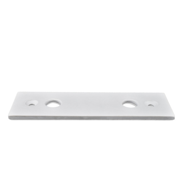 4 Hole White Thin Insulation Board(10 mm) For Platform Front Door Thresholds