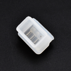 Anti-Dust Stopper Cap Cover Clear Silicone End Caps LED Light Accessories
