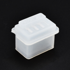 Anti-Dust Stopper Cap Cover Clear Silicone End Caps LED Light Accessories
