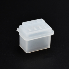 Anti-Dust Stopper Cap Cover Clear Silicone End Caps LED Light Accessories