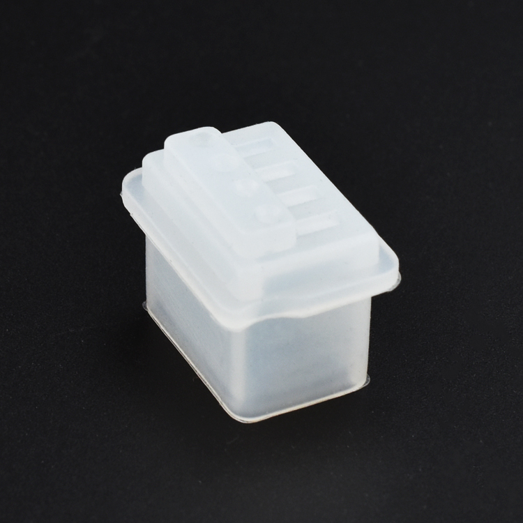 Anti-Dust Stopper Cap Cover Clear Silicone End Caps LED Light Accessories