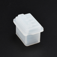 Anti-Dust Stopper Cap Cover Clear Silicone End Caps LED Light Accessories