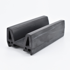 EPDM Rubber Extrusion H Profile Weather Stripping For Rail vehicle