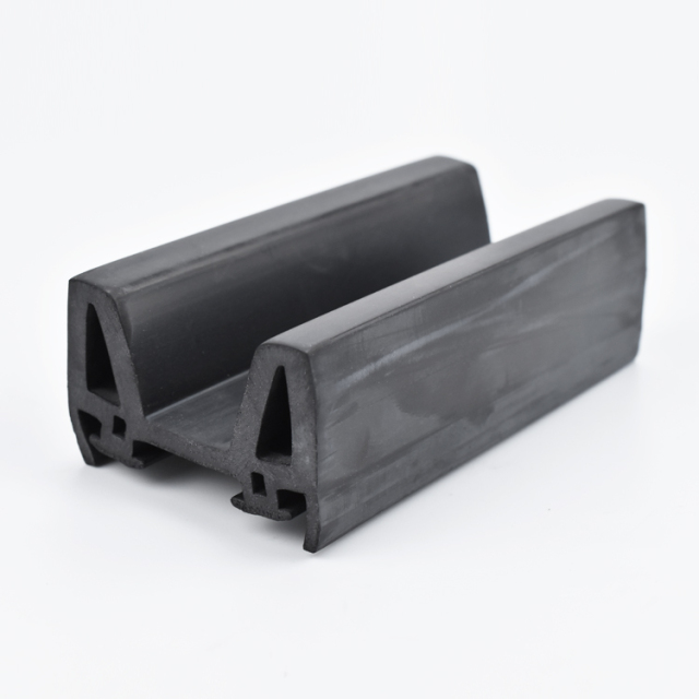 EPDM Rubber Extrusion H Profile Weather Stripping For Rail vehicle