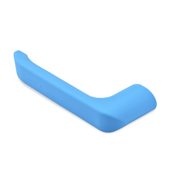 Anti-Collision Rubber Doo Handle Protector Silicone Door Knob Covers(Blue)