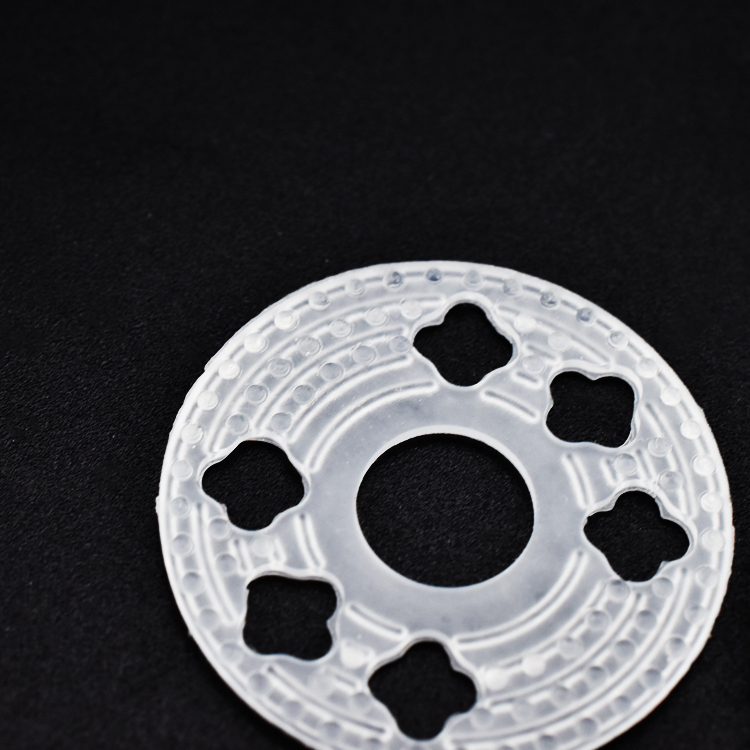 Custom Molded Small White Food Grade Silicone Gaskets Rubber Seals for Rodent Injection Ports