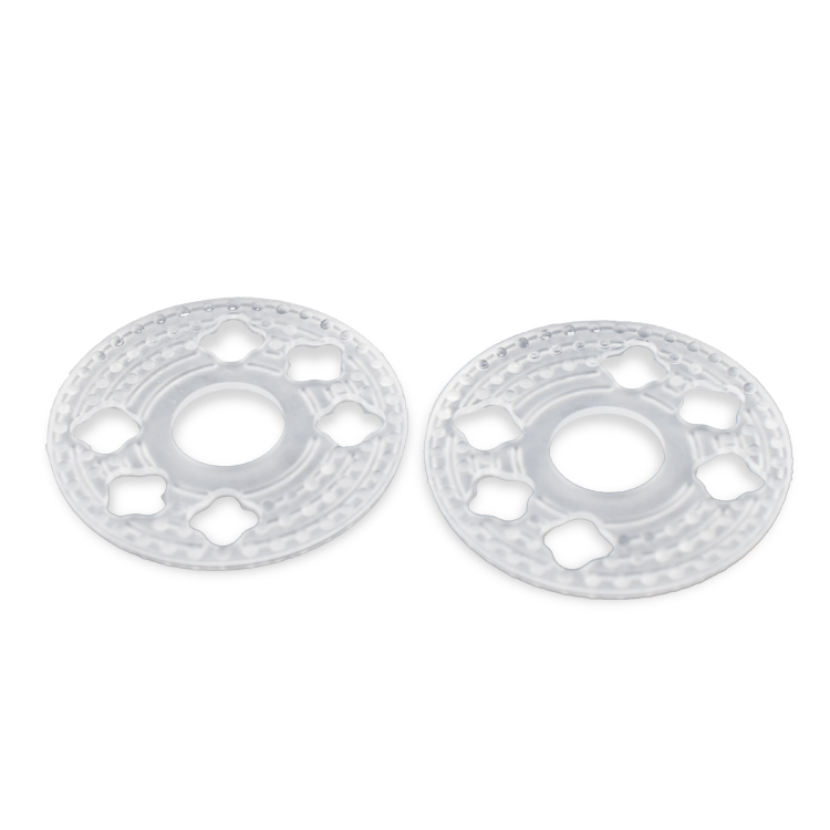 Custom Molded Small White Food Grade Silicone Gaskets Rubber Seals for Rodent Injection Ports