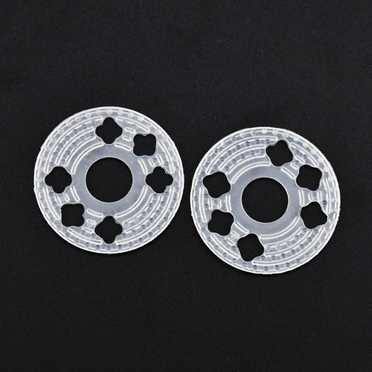 Custom Molded Small White Food Grade Silicone Gaskets Rubber Seals for Rodent Injection Ports