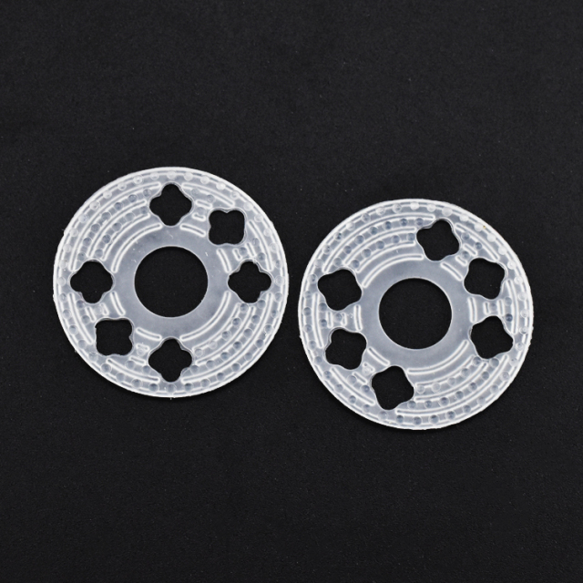 Custom Molded Small White Food Grade Silicone Gaskets Rubber Seals for Rodent Injection Ports
