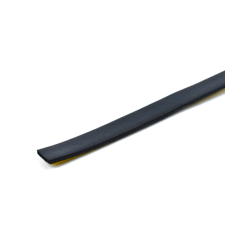 Self-Adhesive Door Seal Strip Neoprene Sealing Foam Tape Weather Stripping for Doors and Windows, Noise Reduction Sound Proof Soundproofing Door Seal