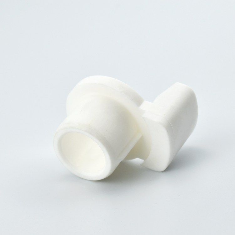 Custom White Nylon Plastic Products Insulating Nylon Door Stops For Rail Car Door