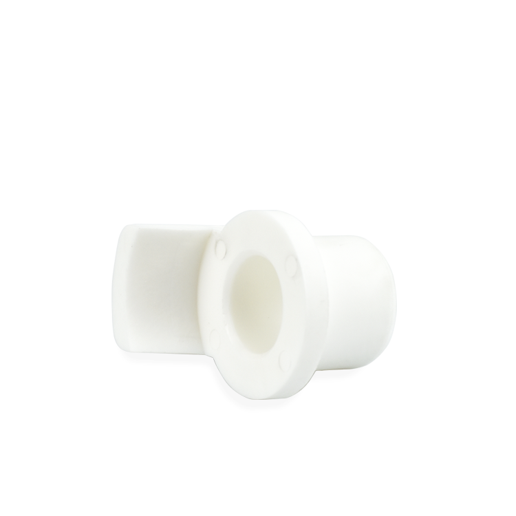 Custom White Nylon Plastic Products Insulating Nylon Door Stops For Rail Car Door