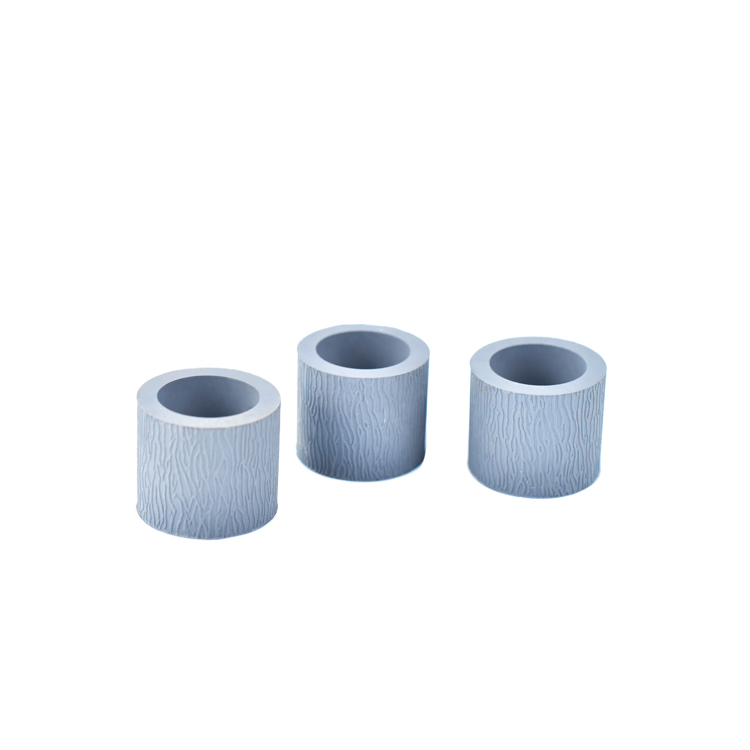 Custom Grey Pickup Roller Tires Separation Pick Roller Tire Paper Pickup Roller Rubber Tires For Printer Equipment
