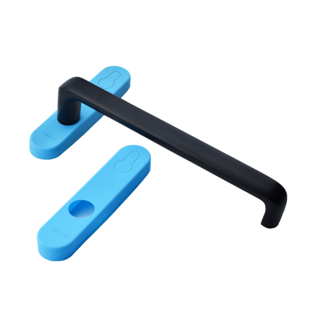 Custom Rubber Door Handle Covers Food Grade Protective Silicone Door Handle Cover Baby Safety Equipment Door Knob Safety Cover Protectors