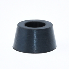 Customize Black Rubber Feet with Screws Rubber Speaker Feet without Washer RoHs Protection Anti-vibration Generator Rubber Feet