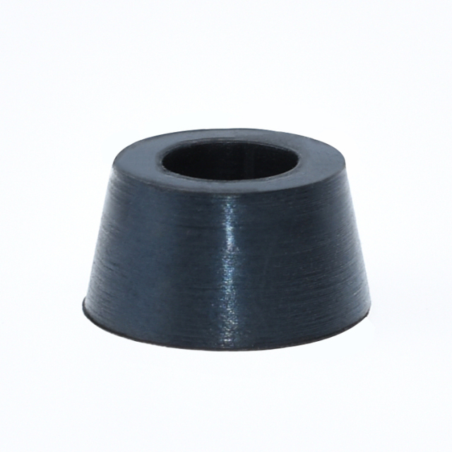 Customize Black Rubber Feet with Screws Rubber Speaker Feet without Washer RoHs Protection Anti-vibration Generator Rubber Feet