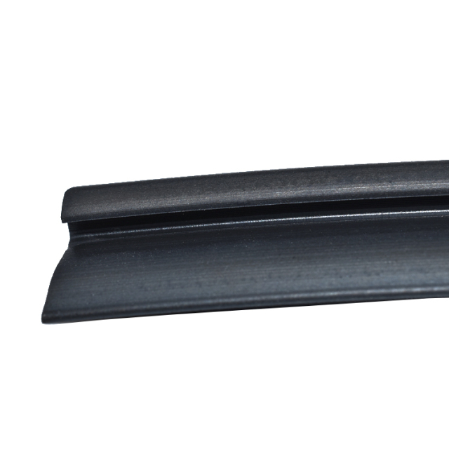 Custom Flame Retardant Door Bottom Strips T Shaped Weather Stripping EPDM Rubber Door Seal Strips for Subway Station Safety（L=1250)）