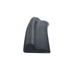 Custom Flame Retardant Door Bottom Strips T Shaped Weather Stripping EPDM Rubber Door Seal Strips for Subway Station Safety（L=1250)）
