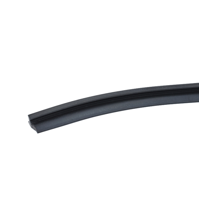 Custom Flame Retardant Door Bottom Strips T Shaped Weather Stripping EPDM Rubber Door Seal Strips for Subway Station Safety（L=1250)）