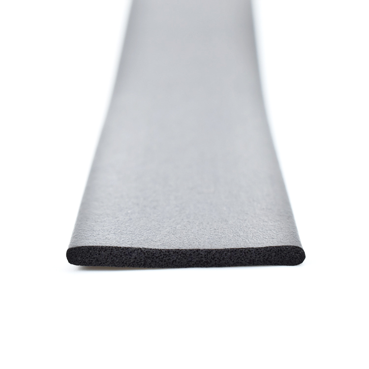 Factory Direct Black Flat Rubber Seal Strip EPDM Sponge Rubber Strip Closed Cell Foam Rubber Sealing Strip For Door And Window
