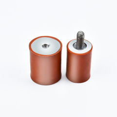 Custom Round Natural Rubber Bumper Any Size Color Threaded Stud Bumpers Threaded Hole Bumpers Set