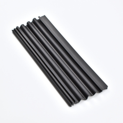 Custom Corrugated Rubber Roofing Sheets Telescopic Silicone Rubber Strips