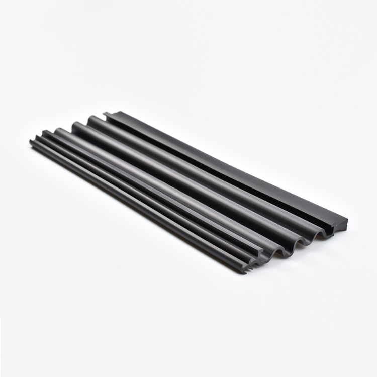 Custom Corrugated Rubber Roofing Sheets Telescopic Silicone Rubber Strips