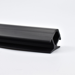 Custom Rubber Extrusion Profile 40 60 90 Degree Corner Connection Anti-collision Rubber Protection Strips