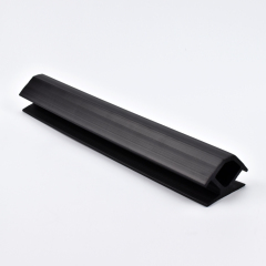 Custom Rubber Extrusion Profile 40 60 90 Degree Corner Connection Anti-collision Rubber Protection Strips