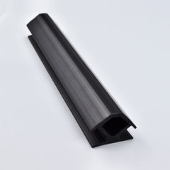 Custom Rubber Extrusion Profile 40 60 90 Degree Corner Connection Anti-collision Rubber Protection Strips