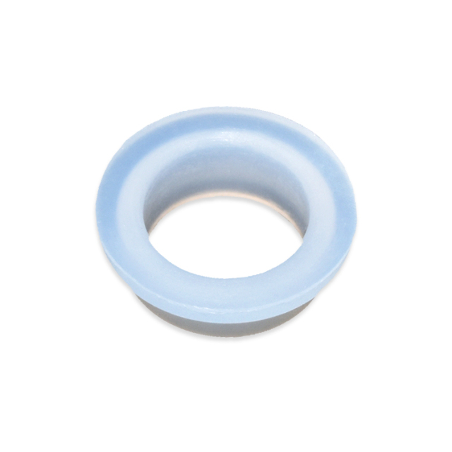 Custom Size Clear Rubber Shoulder Washer Rubber Flange Washer Grommet Silicone Rubber Washer