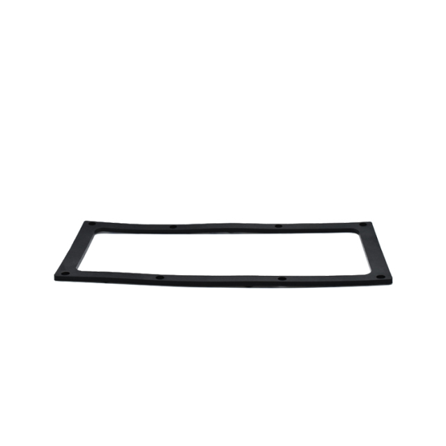 Custom-made Molded Rubber Gasket With One Side Adhesive 3M Tape Flat Rectangle Flange Rubber Gasket For Motor