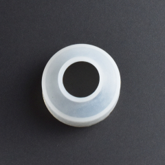 Food Grade Molded Silicone Rubber Parts Clear Transparent Silicone Protective Sleeve Cover Custom Waterproof Silicon Rubber Ring Seal