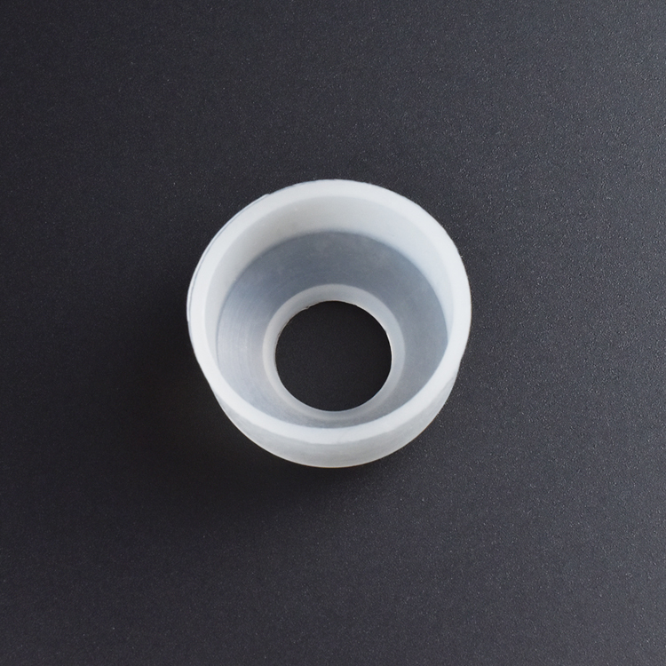 Food Grade Molded Silicone Rubber Parts Clear Transparent Silicone Protective Sleeve Cover Custom Waterproof Silicon Rubber Ring Seal