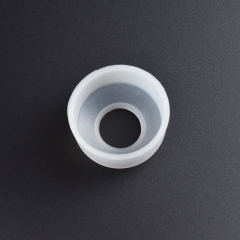 Food Grade Molded Silicone Rubber Parts Clear Transparent Silicone Protective Sleeve Cover Custom Waterproof Silicon Rubber Ring Seal