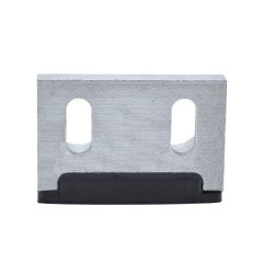 Custom Rubber Door Stops With Metal Bonding Sliding Door Bumper Stop Causion Sliding Door Stopper Rubber Manufacturer