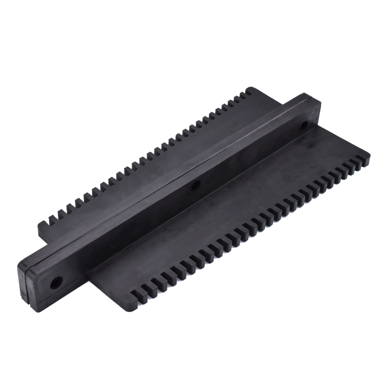 Anti-pinch Baffle Door Edge Protectors EPDM Rubber Guards with Metal for Platform Doors
