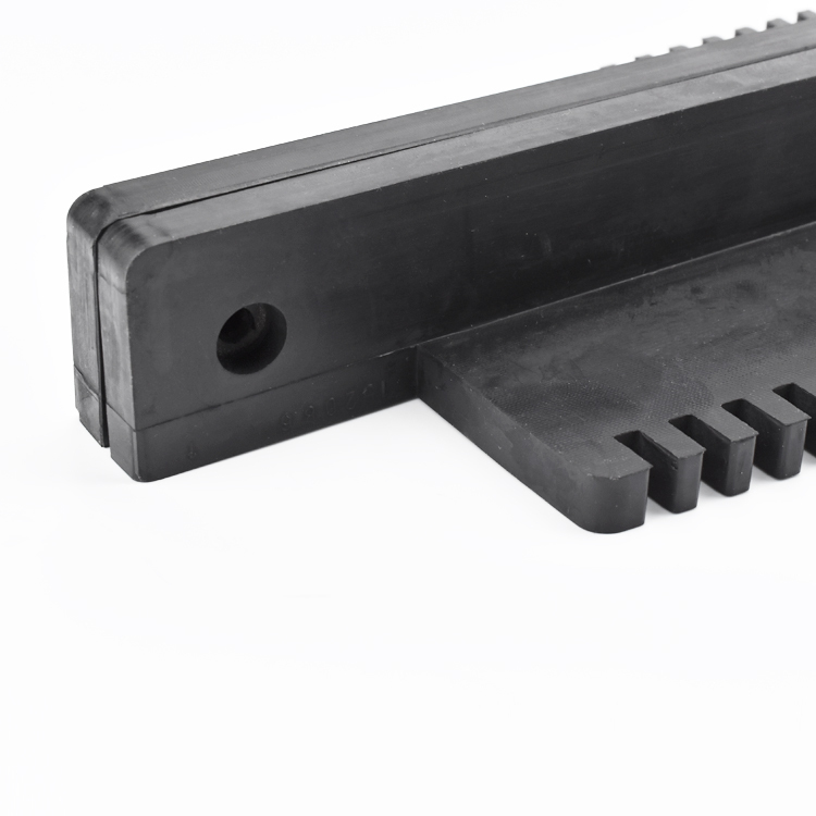 Anti-pinch Baffle Door Edge Protectors EPDM Rubber Guards with Metal for Platform Doors