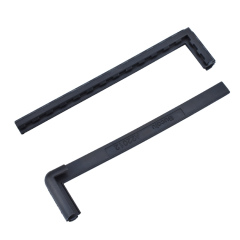 Custom EPDM Corner Rubber Seals l Shape Rubber Corner Connector For Doors and Windows