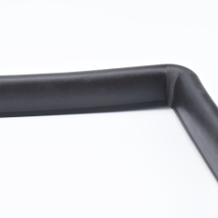 Black Rectangle Rubber Gasket Composite Extruded Dense Sponge EPDM Sealing Strip with Joint For LCP