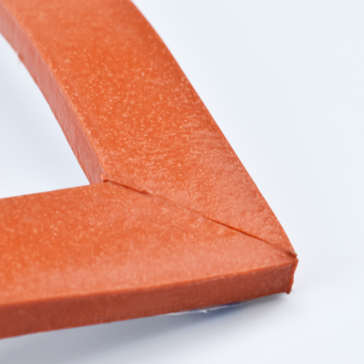 Customized Silicone Rubber Gaskets Extruded High-Temperature Flat Rectangular Gasket 3M Adhesive Backing Silicone Sponge Gasket Seal
