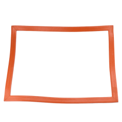 Customized Silicone Rubber Gaskets Extruded High-Temperature Flat Rectangular Gasket 3M Adhesive Backing Silicone Sponge Gasket Seal